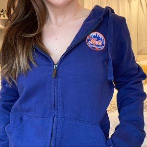 Mets zip up hoodie